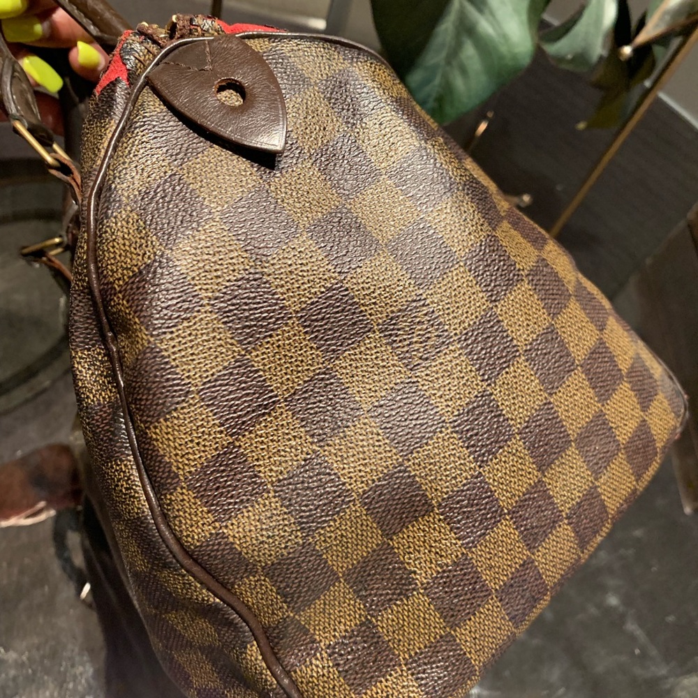 Authentic Louis Vuitton Damien Speedy Bag